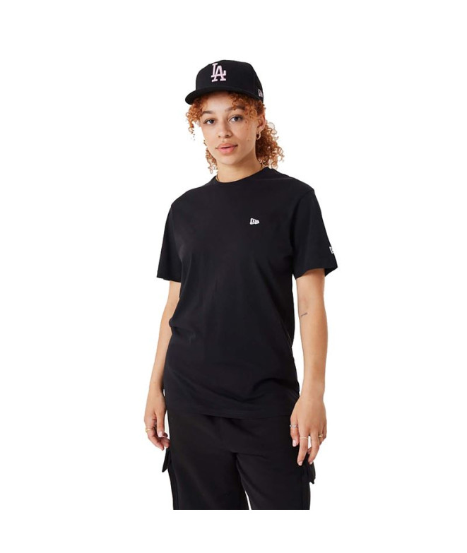 Camiseta New Era Essentials Negro Hombre
