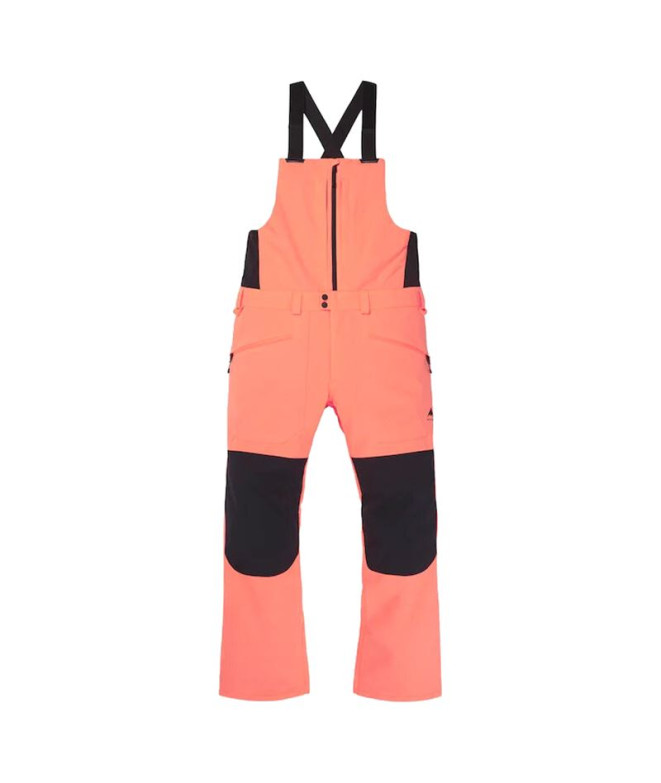 Mono de Snowboard Burton Reserve Bib Hombre Orange
