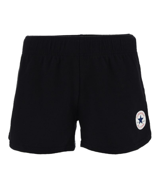 Pantalones Converse Short Chuck Patch Niña Negro
