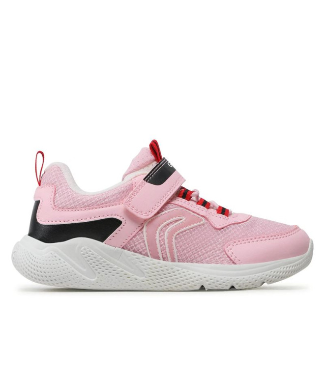 Zapatillas Geox Sprintye Rosa Niña