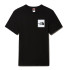 Camiseta The North Face Fine Hombre Negro