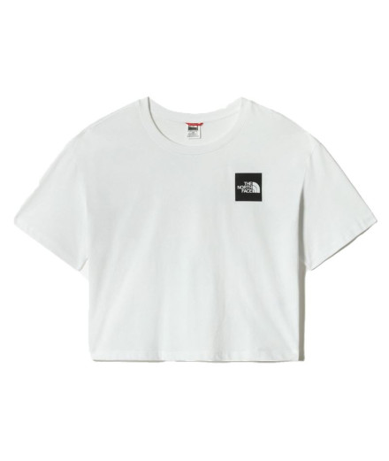 Camiseta The North Face Cropped Fine Mujer Negro