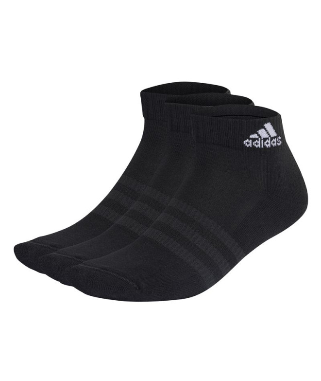 Calcetines Cortos adidas Cushioned 3P Negro