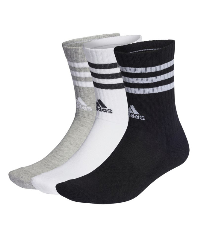 Calcetines adidas Cushioned 3 bandas unisex
