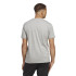 Camiseta adidas Essentials Logo Linear Hombre Gris