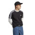 Camiseta adidas Essentials Single 3 Bandas Hombre Negro