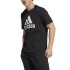 Camiseta adidas Essentials Single Big Logo Hombre Negro
