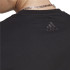 Camiseta adidas Essentials Single Big Logo Hombre Negro