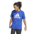 Camiseta adidas Essentials Single Big Logo Hombre Azul