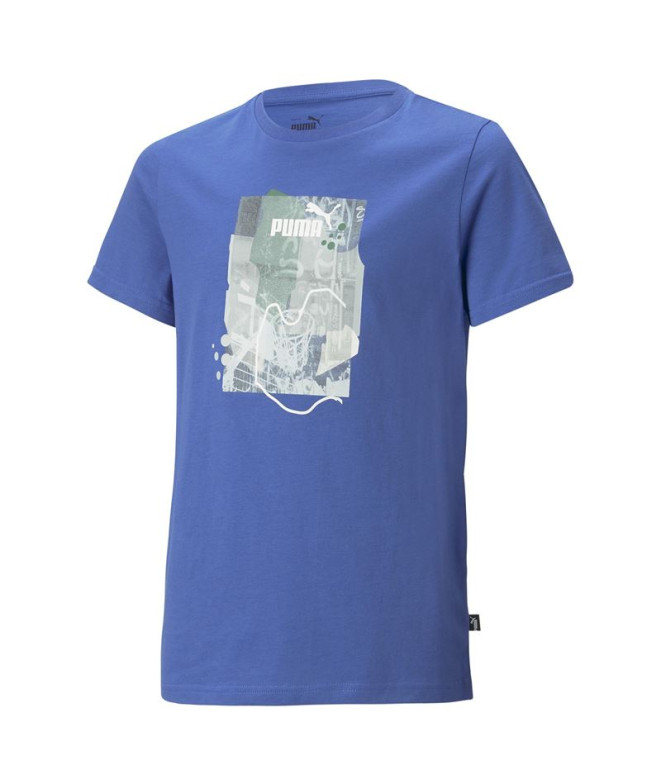 Camiseta Puma Essentials+ Street Art Grap Niño...