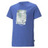 Camiseta Puma Essentials+ Street Art Grap Niño Royal Sapphire