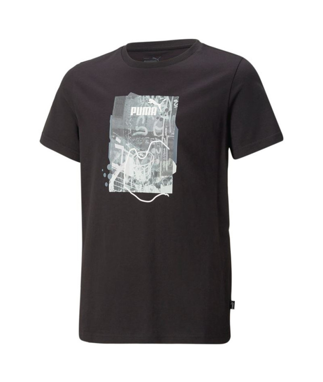 Camiseta Puma Essentials+ Street Art Grap Niño...