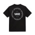 Camiseta Vans Orbiter-B Negro Niño