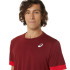 Camiseta de Tenis ASICS Court Hombre Granate