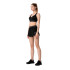 Pantalones cortos running 4F Quick-Drying Mujer Black