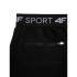 Pantalones cortos running 4F Quick-Drying Mujer Black