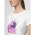 Camiseta 4F TSD060 Mujer White