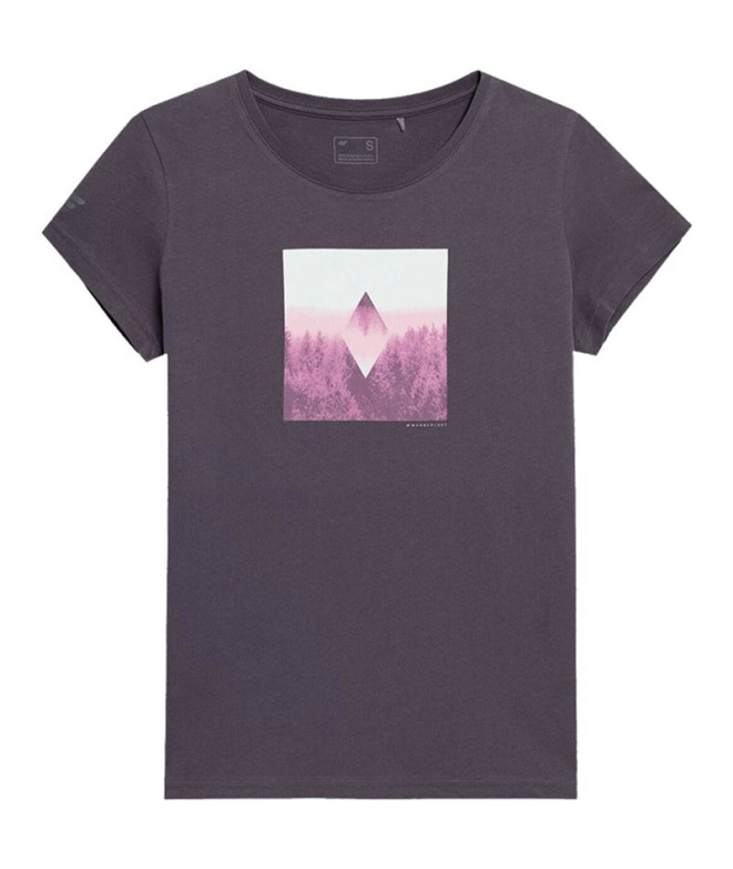 Camiseta 4F Regular Organic Mujer PR