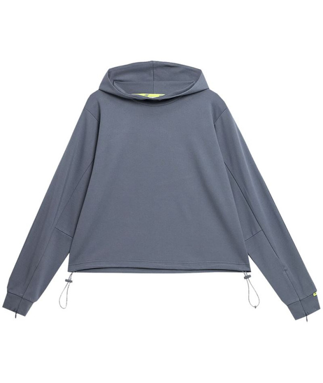 Sudadera 4F gris Mujer