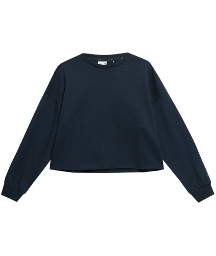 Sudadera de yoga 4F Azul Marino Mujer