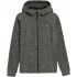 Chaqueta de montaña 4F Fleece gris Mujer