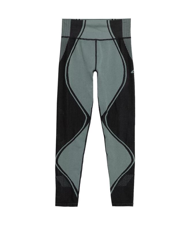 Mallas de yoga 4F Functional negro Mujer