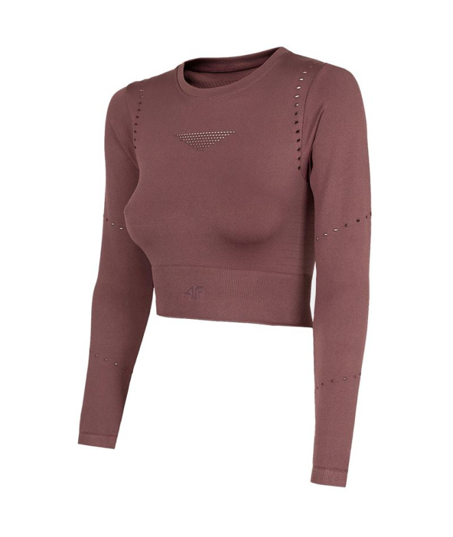 Sudadera 4F Longsleeve Mujer