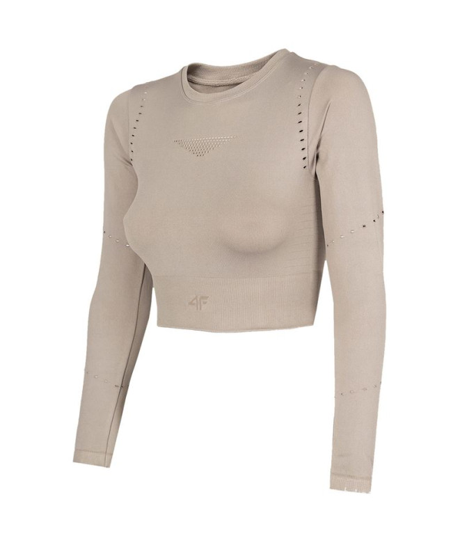 Sudadera 4F Longsleeve Mujer