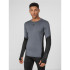Camiseta Manga Larga de Running 4F Gris Hombre