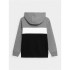 Sudadera 4F JBLM003 Niño gris