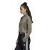 Sudadera adidas Cropped verde Mujer
