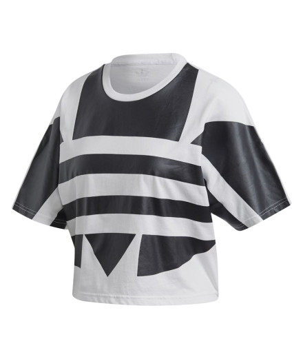 Camiseta adidas Big Logo blanco Mujer