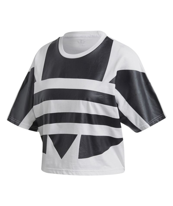 Camiseta adidas Big Logo blanco Mujer