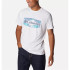 Camiseta de Montaña Columbia Sun Trek™ Graphic Blanco Hombre