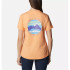 Camiseta de Trail Columbia Sun Trek™ Graphic II Naranja Mujer