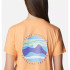 Camiseta de Trail Columbia Sun Trek™ Graphic II Naranja Mujer