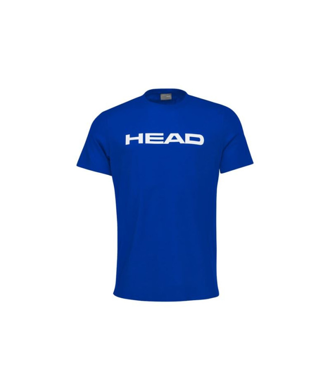 Camiseta de Tenis Head Club Basic Hombre Royal