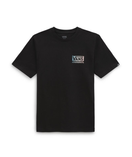 Camiseta Global Stack-B Negro Niño