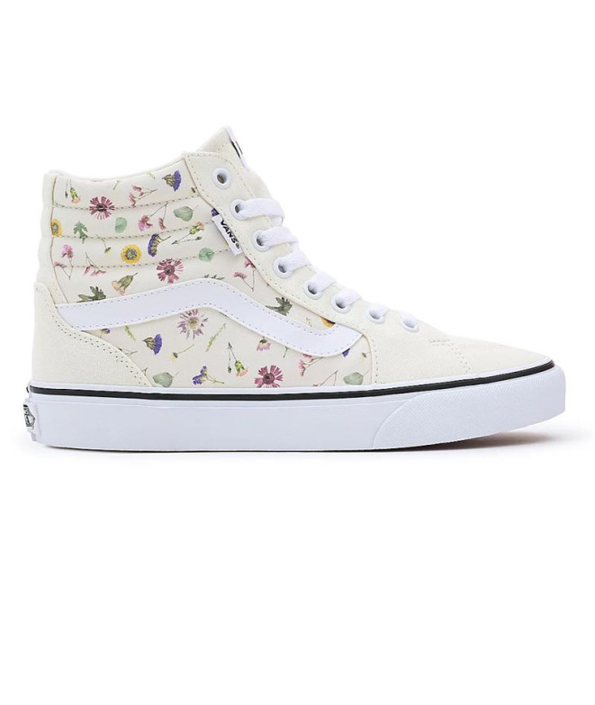 Zapatillas Vans Wm Filmore Hi Blanco Mujer