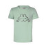 Camiseta Kappa Giaglione Verde Jade Niña