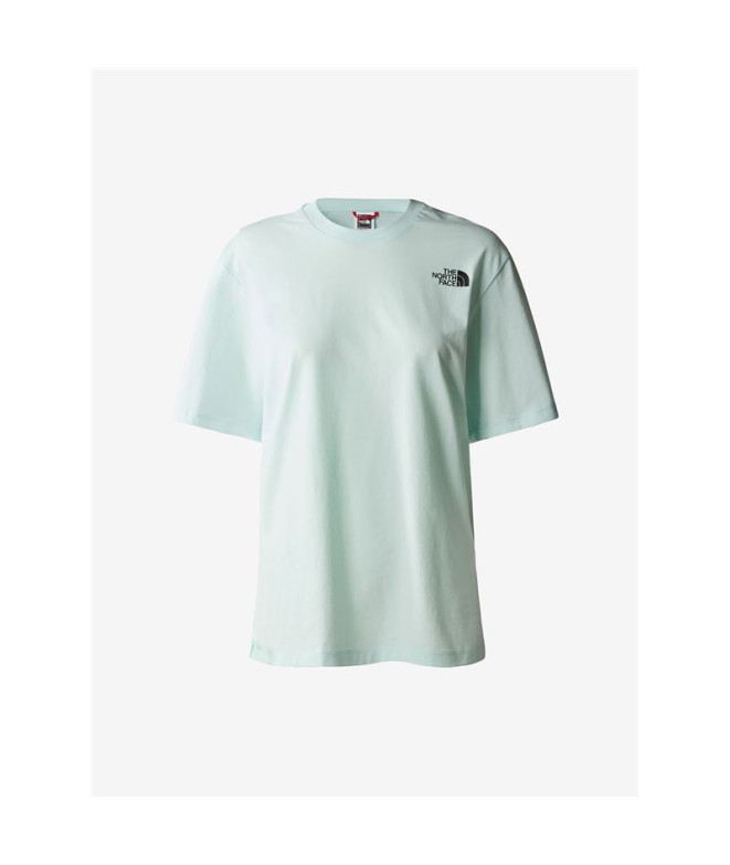 Camiseta The North Face Relaxed Redbox Mujer Blue