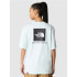 Camiseta The North Face Relaxed Redbox Mujer Blue