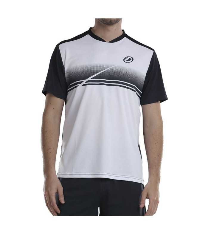 Camiseta de Pádel Bullpadel Adame Blanco Hombre