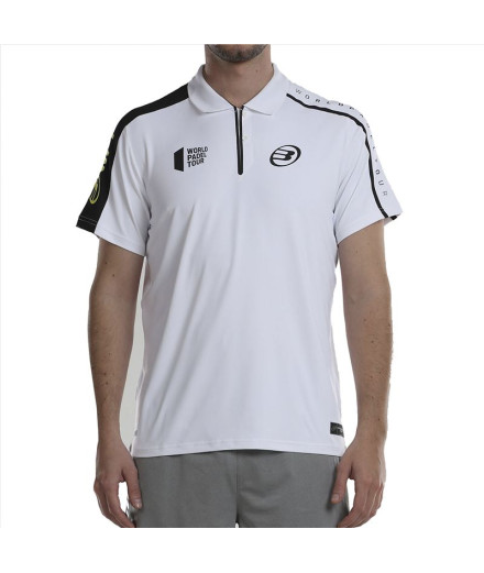 Polo de Pádel Bullpadel Liceo Blanco Hombre
