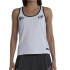 Camiseta de Pádel Bullpadel Lugar Blanco Mujer