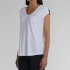 Camiseta de Pádel Bullpadel Usier Blanco Mujer