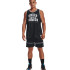Pantalones de Baloncesto Under Amour Baseline Woven short t Ii Blk Hombre