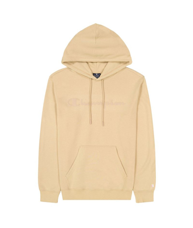 Sudadera Champion Hooded Sweatshirt Beige Hombre