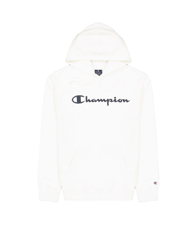 Sudadera Champion Hooded Sweatshirt Blanco Hombre