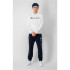 Sudadera Champion Hooded Sweatshirt Blanco Hombre